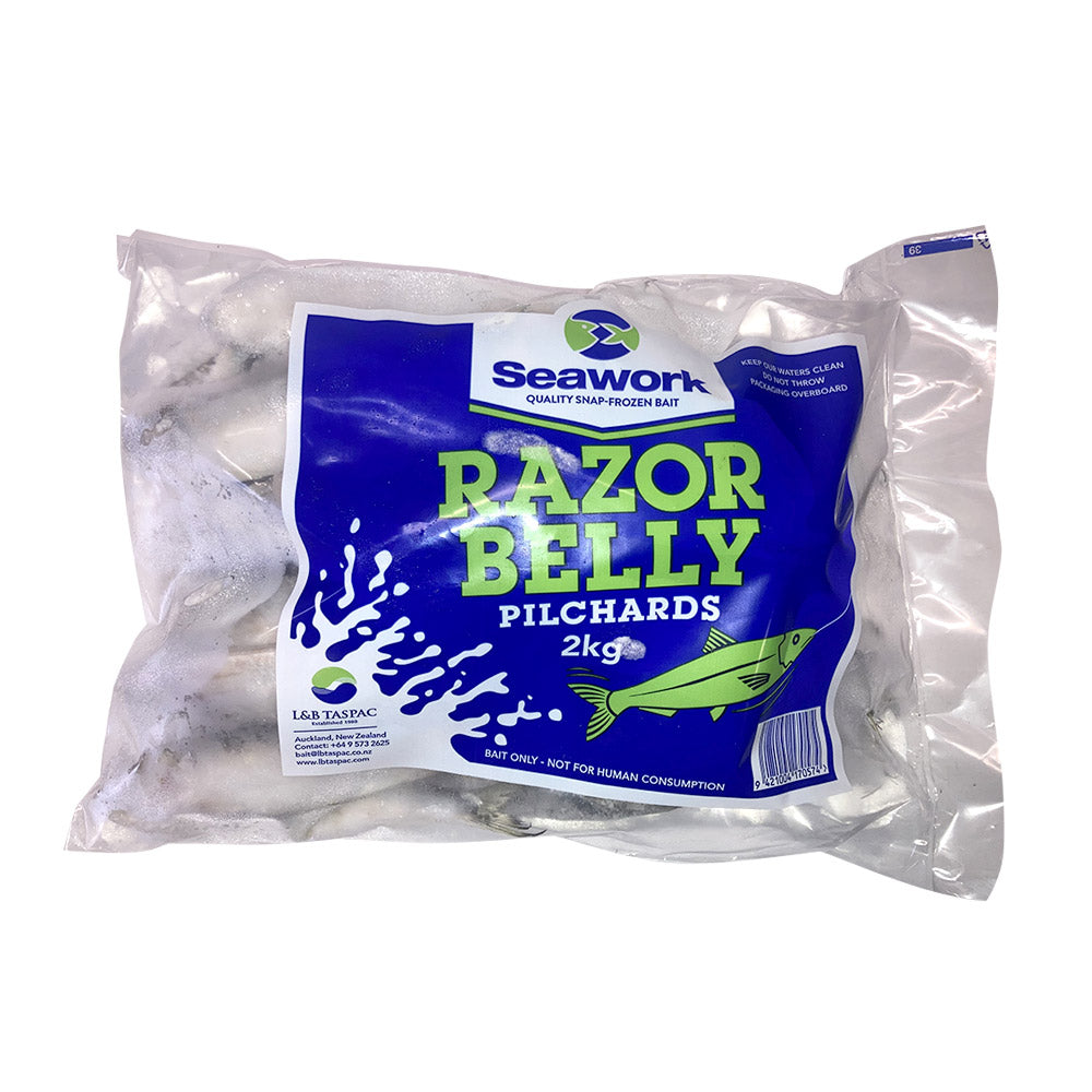 Razor Frozen Pilchards – Coastal Baits